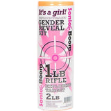Sonic Boom Exploding Rifle Target - Gender Reveal Kit - Girl