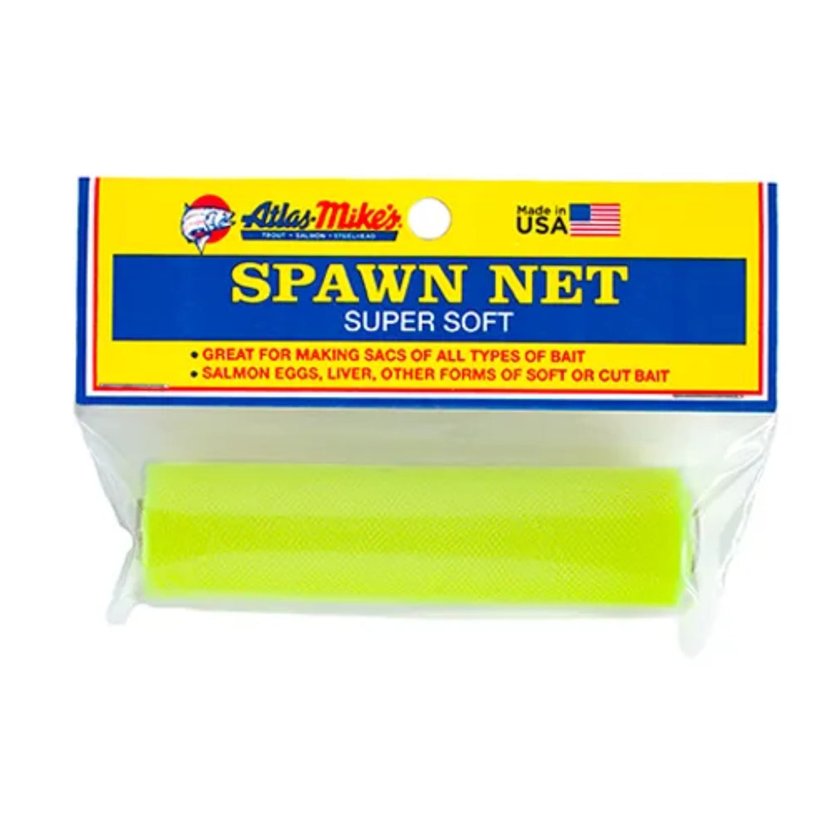 55007 Atlas Mike’s Spawn Net 3 x 16′ Roll – Chartreuse