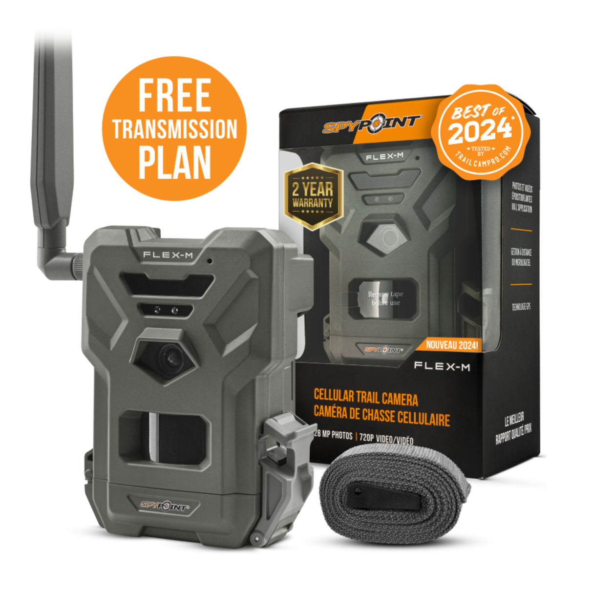Spypoint FLEX-M Cellular Trail Camera