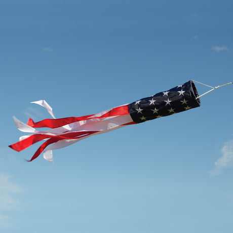 Stars and Stripes 50" Windsock Flag