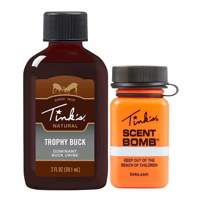 Trophy Buck Plastic Squeeze Bottle w/ Scent Bomb