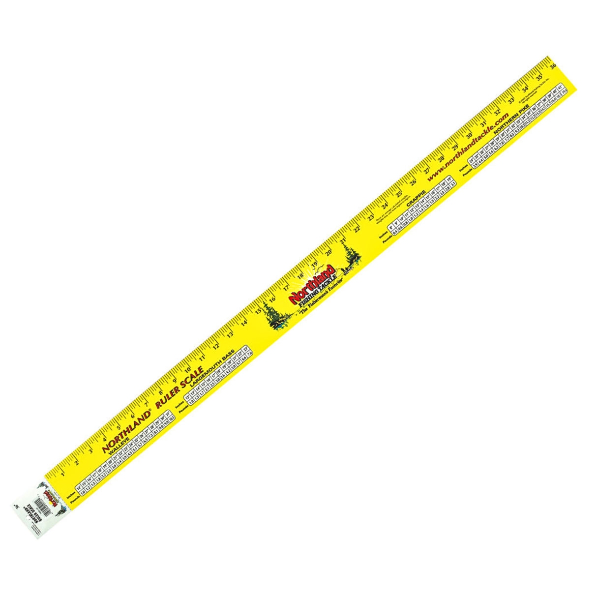 Team Northland Ruler Scale Yellow 36"