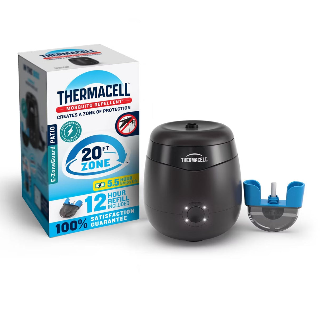 Thermacell Rechargeable Mosquito Repeller - Charcoal E55X