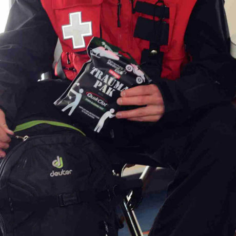 Adventure Medical Kit Trauma Pak First Aid Kit with QuikClot