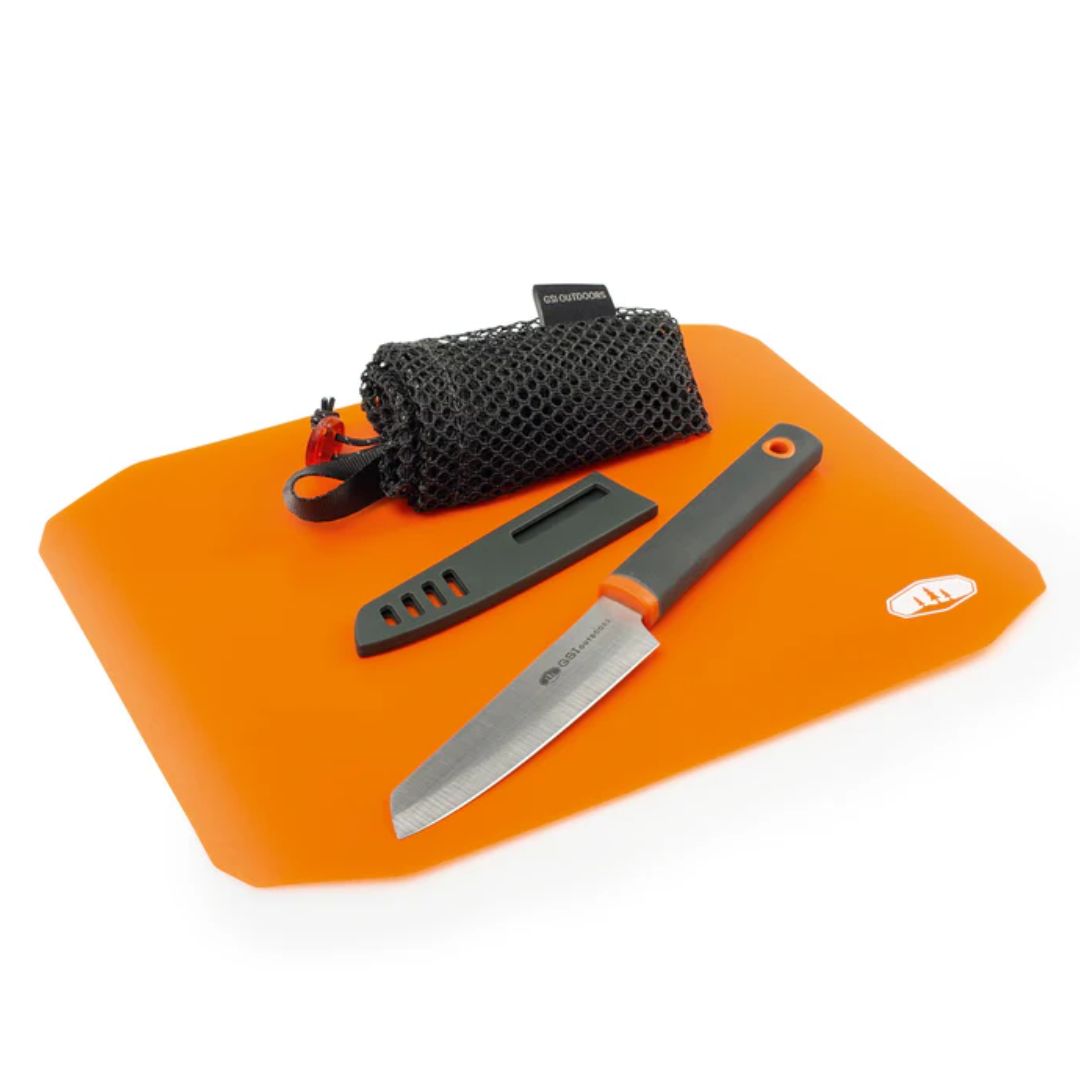 GSI Rollup Cutting Board Knife Set