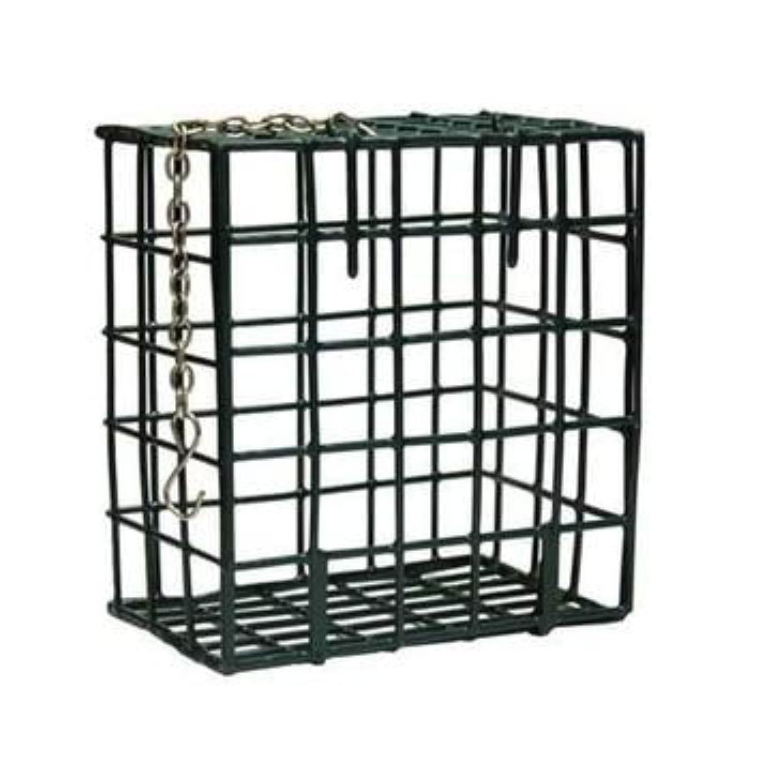 Premium Double Suet Cake Feeder - Dual Capacity for Twice the Avian Delight, Durable Metal Design
