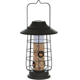 Woodlink Modern Farmhouse Solar Lantern Tube Bird Feeder