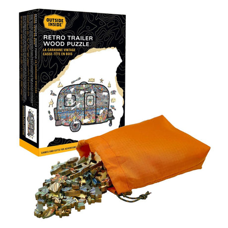 GSI Retro Trailer Wood Puzzle