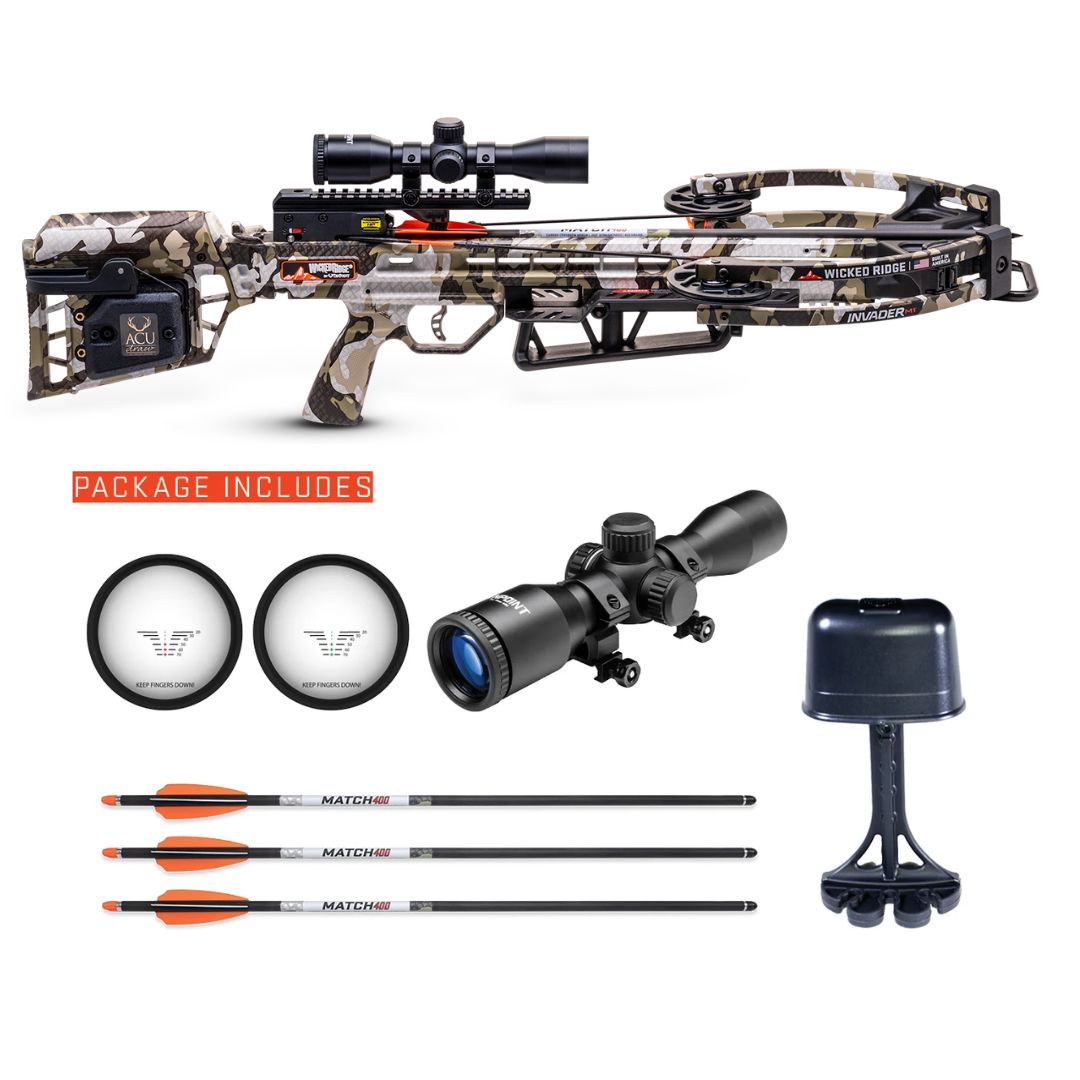 Wicked Ridge Invader M1 Crossbow Pkg