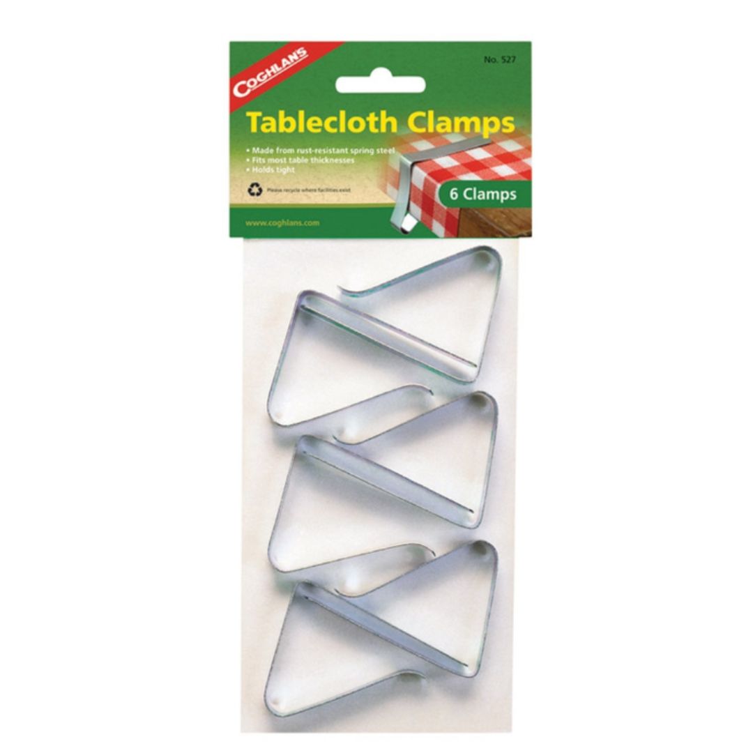 Coleman Clamps Tablecloth Stainless