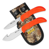 Outdoor Edge Cutlery Wild-Pair Hunters Knife Combo WR-1C