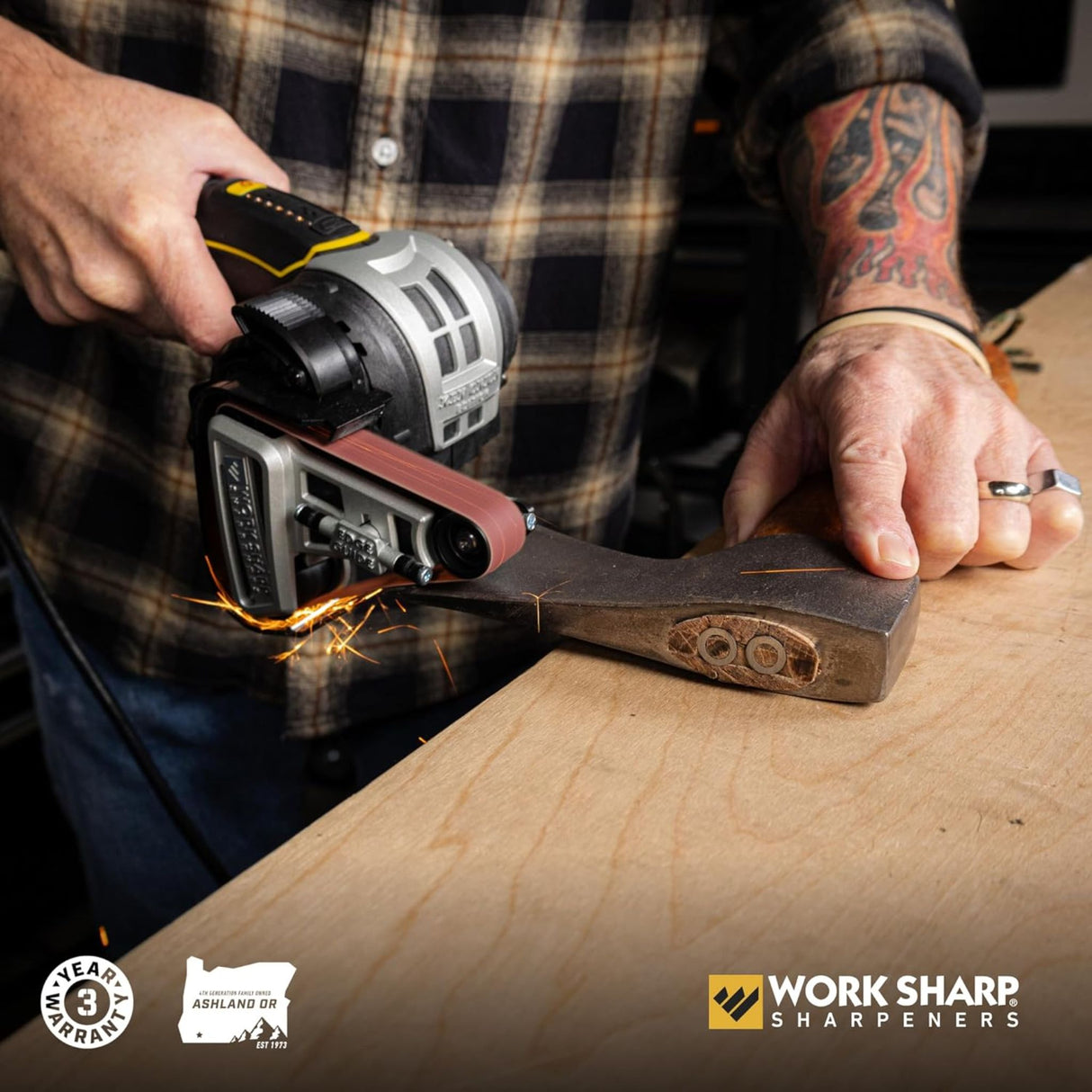 Work Sharp Ken Onion Edition Knife & Tool Sharpener Elite Mk2 - Adjustable Knife Sharpening System with Blade Grinding Attachment MK.2 - ELITE (WSKTS-KO2-ELT)