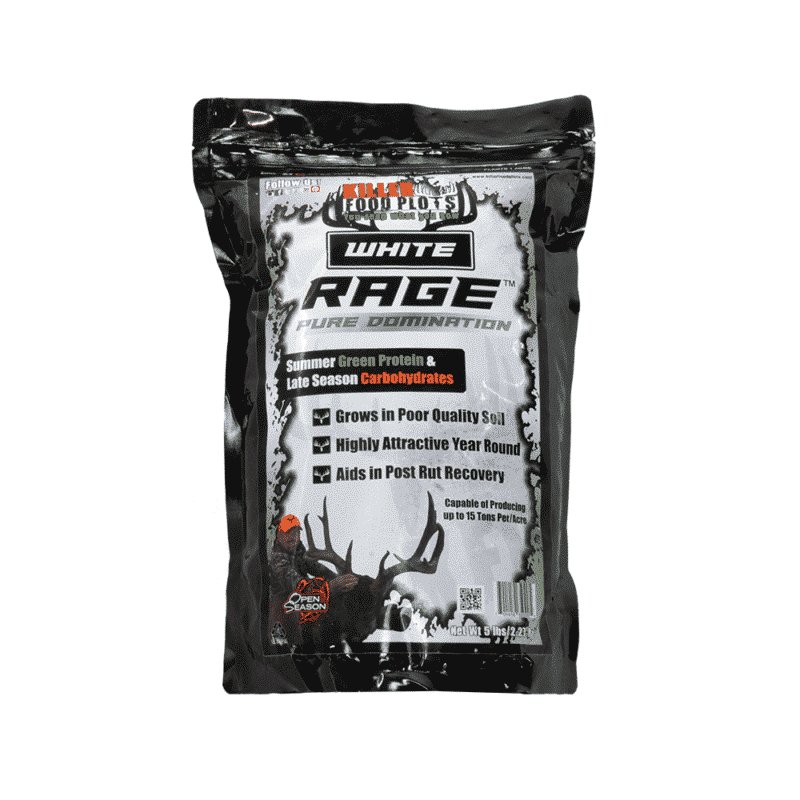 Killer Food Plots - White Rage - 5# - Plants 3/4 Acre