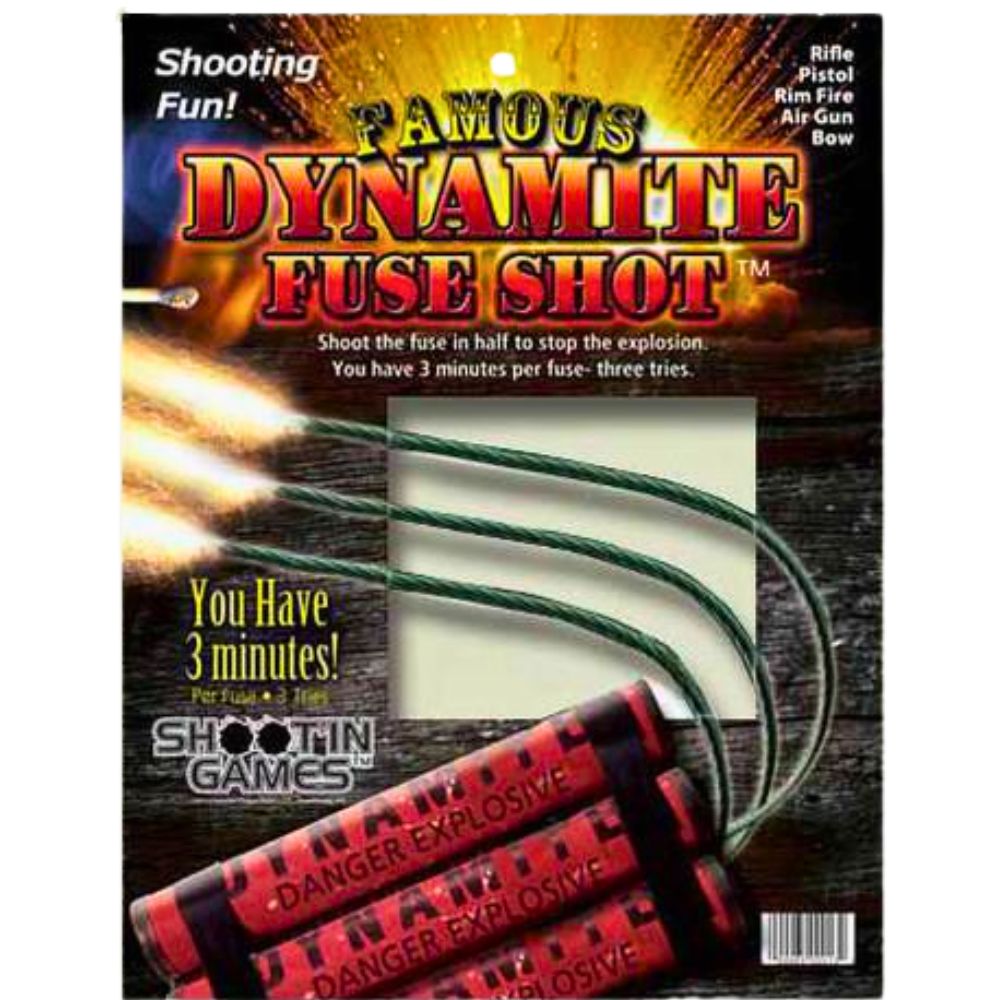 Woody's Famous Dynamite Fuse Shot Target