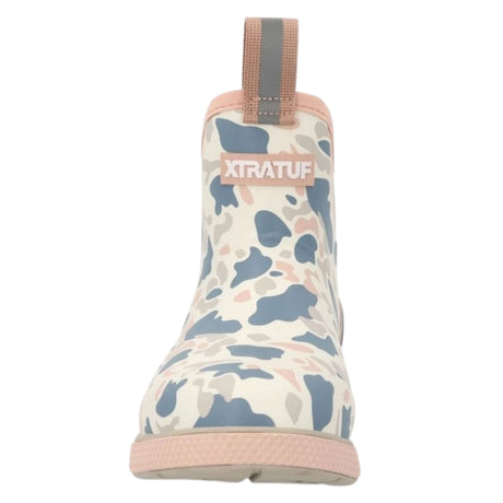 XTRATUF 6” Women’s Ankle Deck Boot Sport Ivory Duck Camo