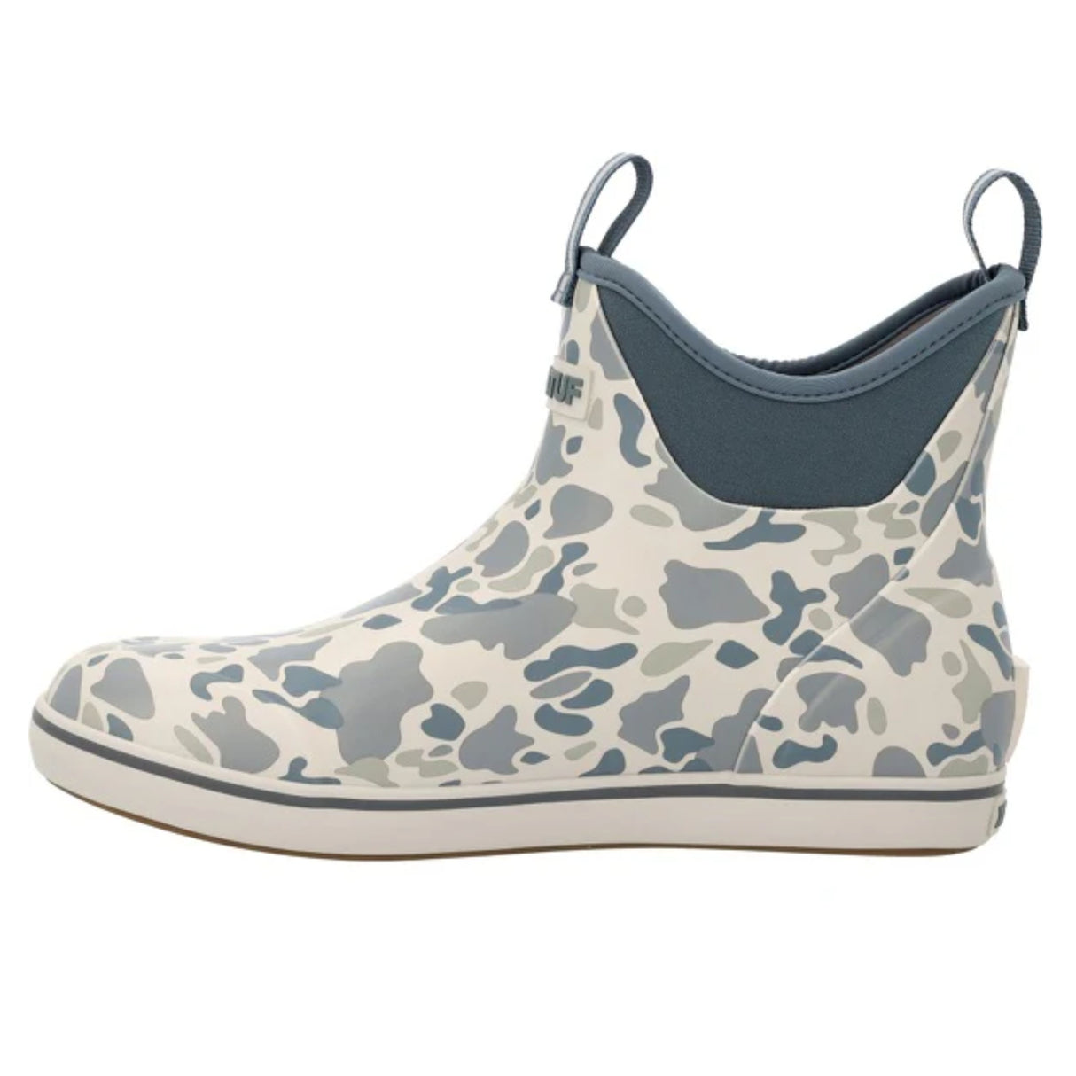 XTRATUF 6" Men's Ankle Deck Boot Stormy Duck Camo XMABDC20