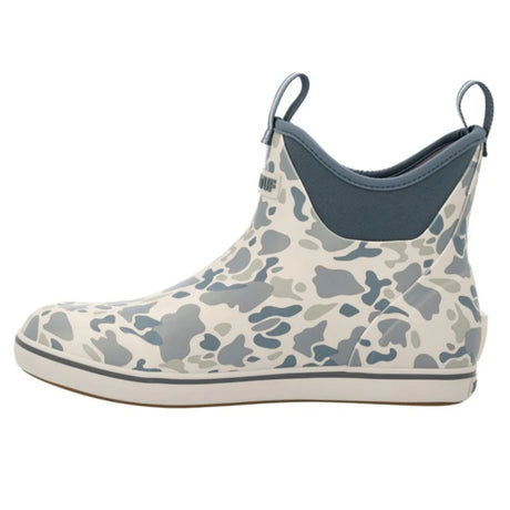 XTRATUF 6" Men's Ankle Deck Boot Stormy Duck Camo XMABDC20