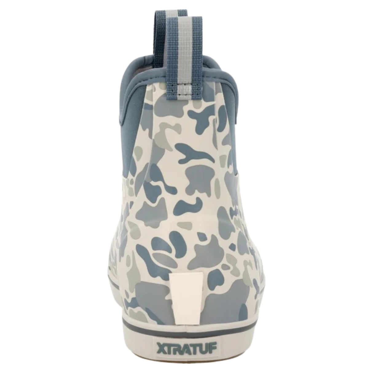XTRATUF 6" Men's Ankle Deck Boot Stormy Duck Camo XMABDC20