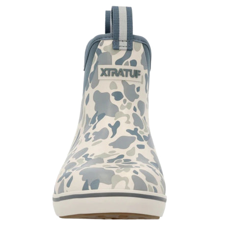 XTRATUF 6" Men's Ankle Deck Boot Stormy Duck Camo XMABDC20