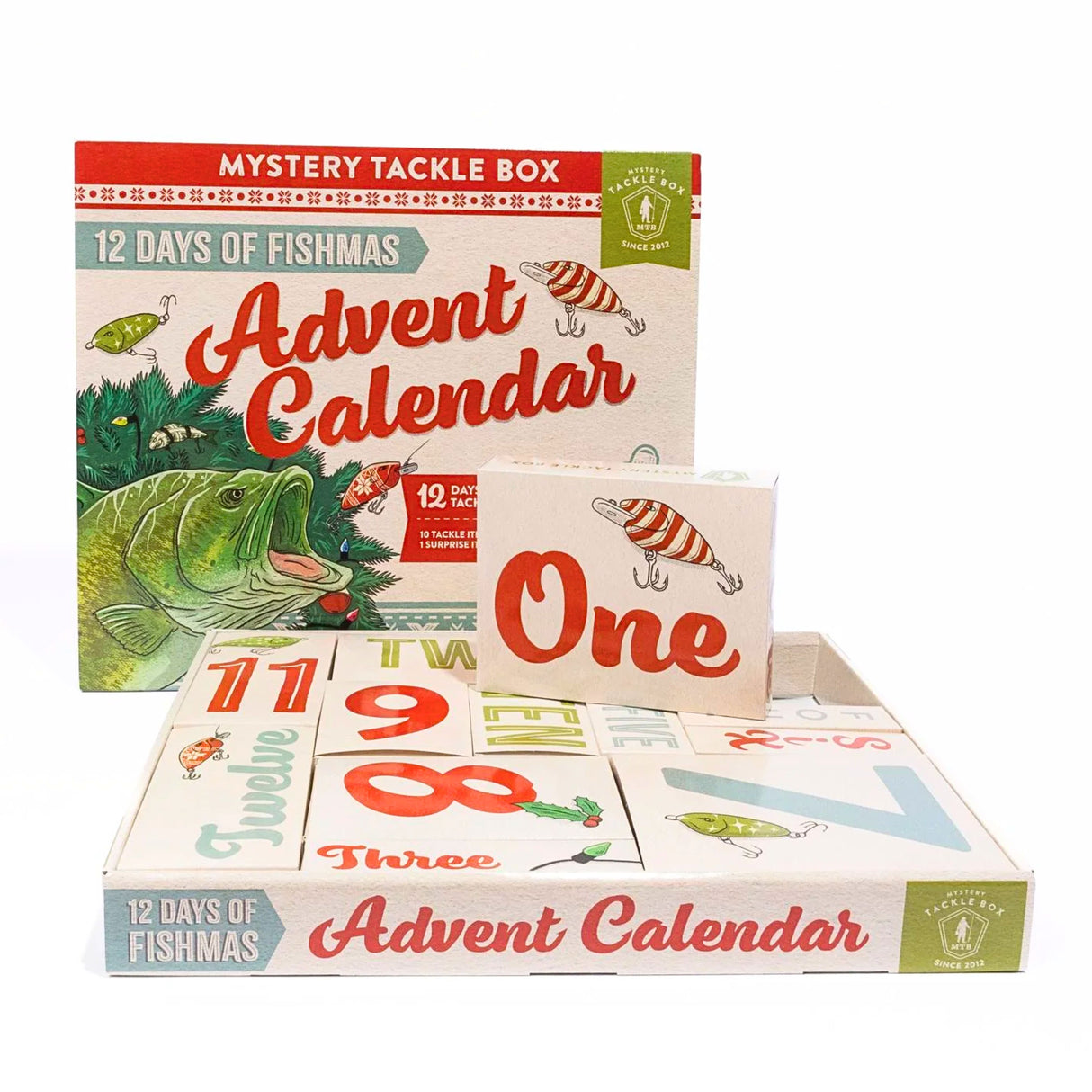 Mystery Tackle 12 Days of Christmas Advent Calendar