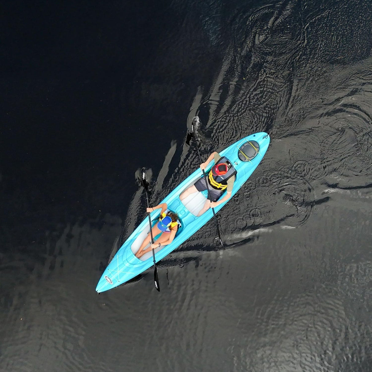 Kayak # 312 Alliance 136T Fade Turquoise White/White/White Tandem