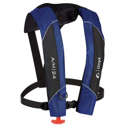 Onyx A/M-24 Automatic/Manual Inflatable Life Jacket