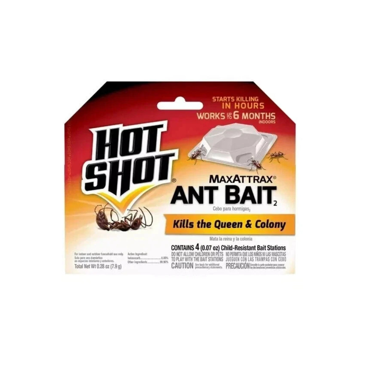 Hot Shot MaxAttrax Ant Bait 4pk