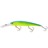 Bandit Walleye Deep - 4 5/8 IN - 5/8 OZ Chartreuse Blue Back