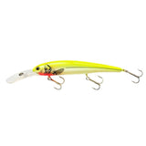 Bandit Walleye Deep - 4 5/8 IN - 5/8 OZ Pearl Chartreuse Back