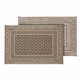 Faulkner Beige Vineyard Patio Mat 8' x 20'