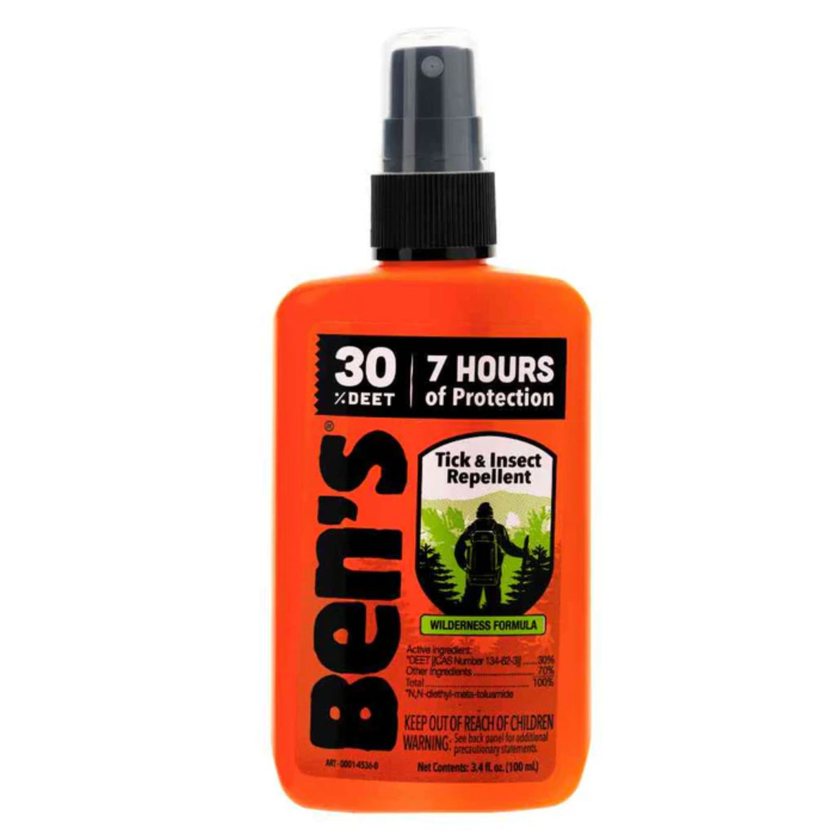 Ben's 30% Deet Tick & Insect Repellent 3.4 oz. Pump Spray