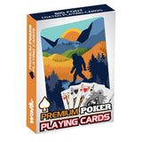 Bigfoot Scene Playing Cards MSC2623