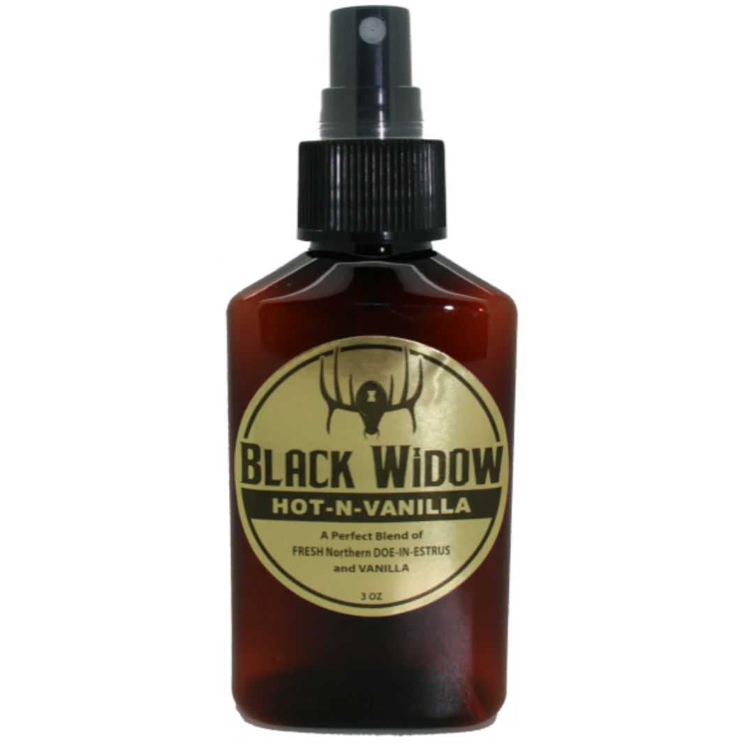 Black Widow Hot-N-Vanilla Northern Whitetail Lure 3oz