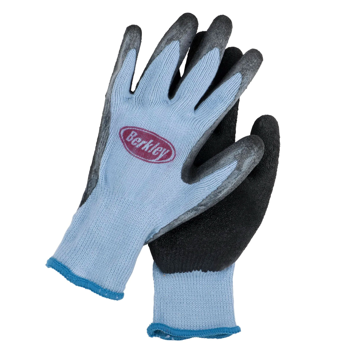 Berkley Coated Grip Gloves - Blue/Grey
