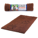 Dog Gone Smart Dirty Dog Doormat Runner Mocha Brown 60x30