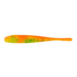PowerBait Pro Twitchtail Minnow Bag Chartreuse Black Fleck-Orange  3in  15