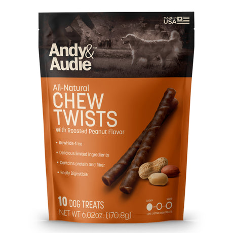 Andy & Audie Rawhide Alternative Treat For Dogs