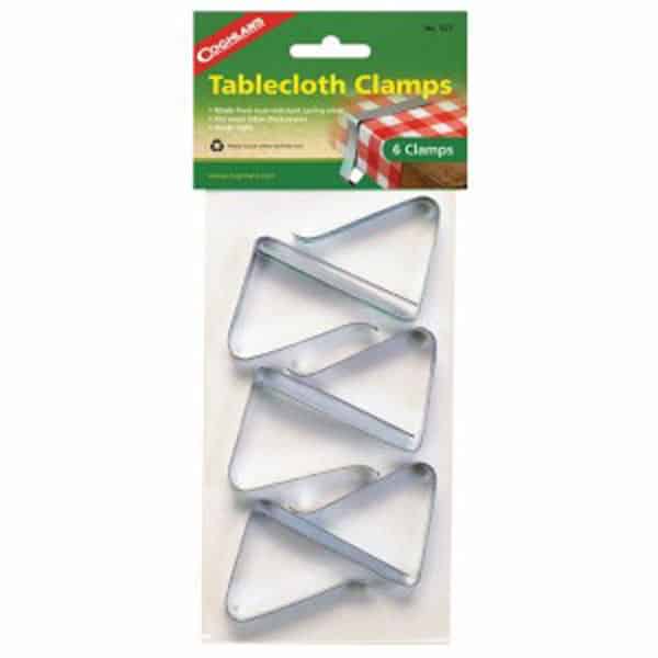 Coghlans Tablecloth Clamps - 6 Pack