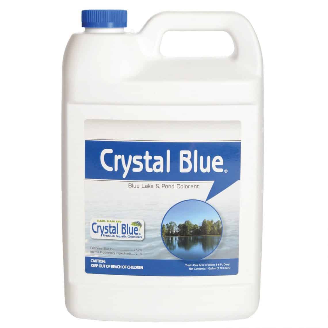 Crystal Blue - Blue Color Pond Dye - 1 Gallon