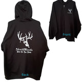 Eastedge Bad To The Bone Deer Zip Hoodie