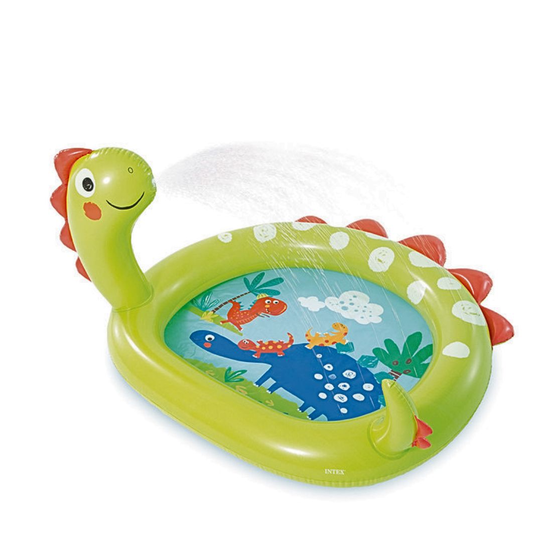 Intex Dinosaur Inflatable Kiddie Pool w/Sprayer