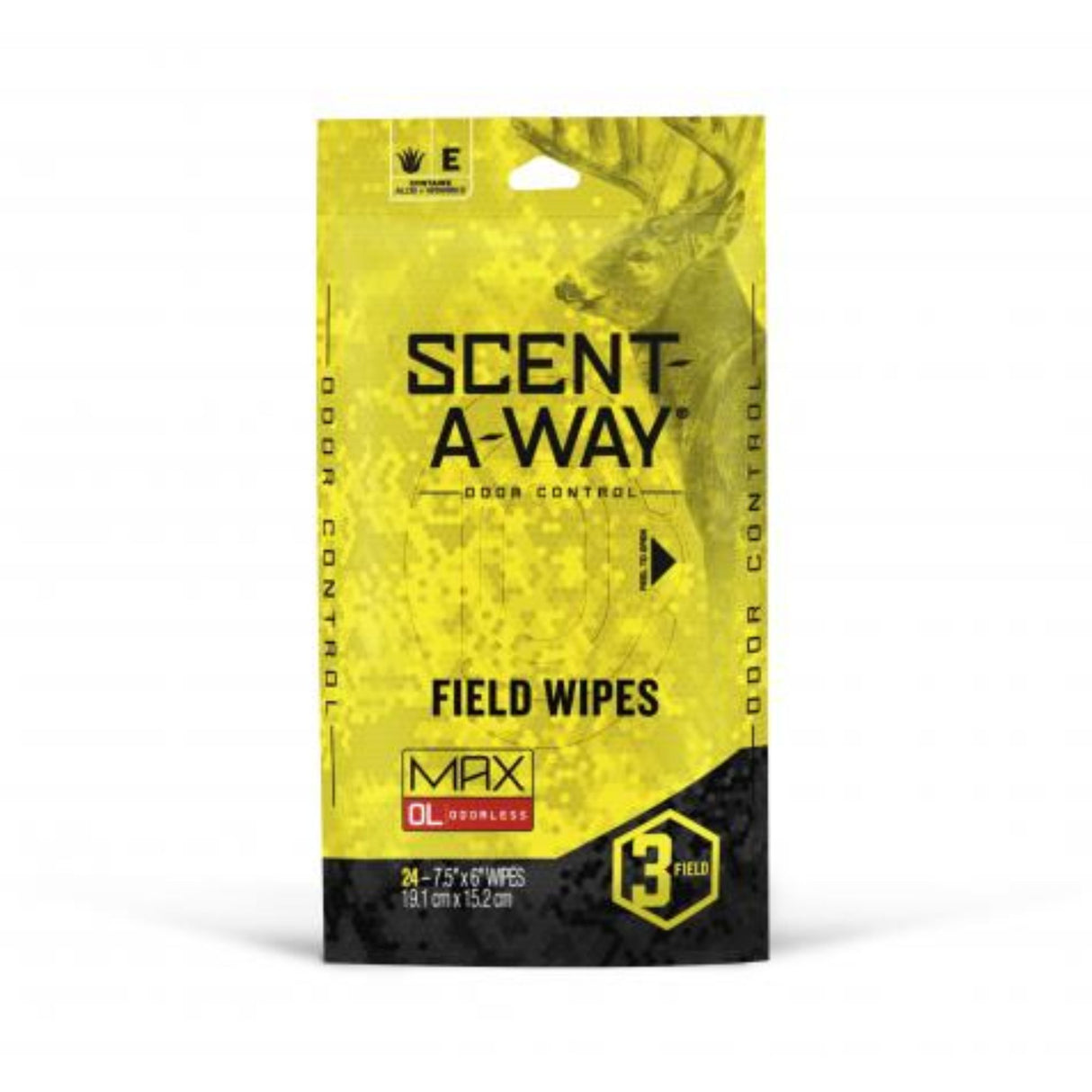 Hunters Specialties Scent-A-Way MAX Field Wipes 24pk
