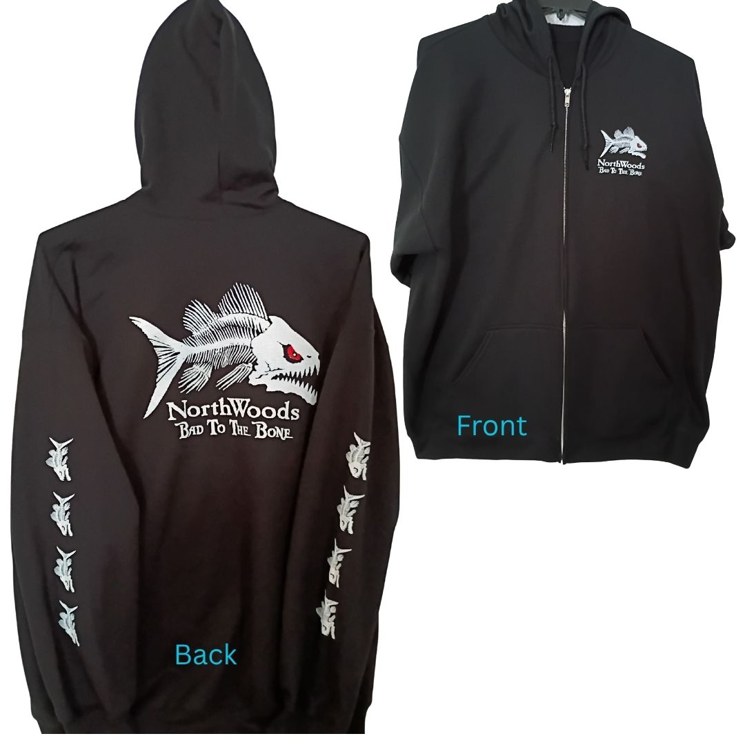 Eastedge Bad To The Bone Zip Hoodie