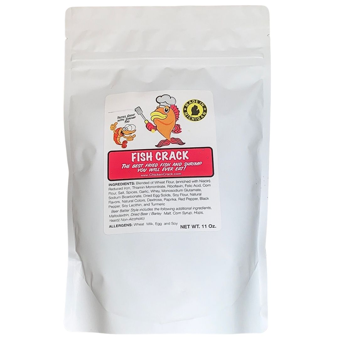 Chicken Crack - Fish Crack Fish Breading - 11oz