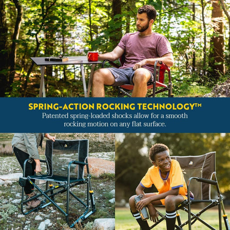 GCI Outdoors Freestyle Rocker Chair - Black