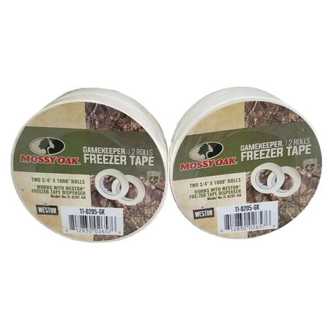 Weston Mossy Oak GameKeeper Freezer Tape 2pk
