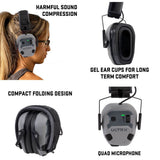 Allen Ultrx Bionic Fuse Bluetooth Electronic Earmuff
