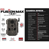 Stealth Fusion Max 2.0 Trail Camera - 2pk