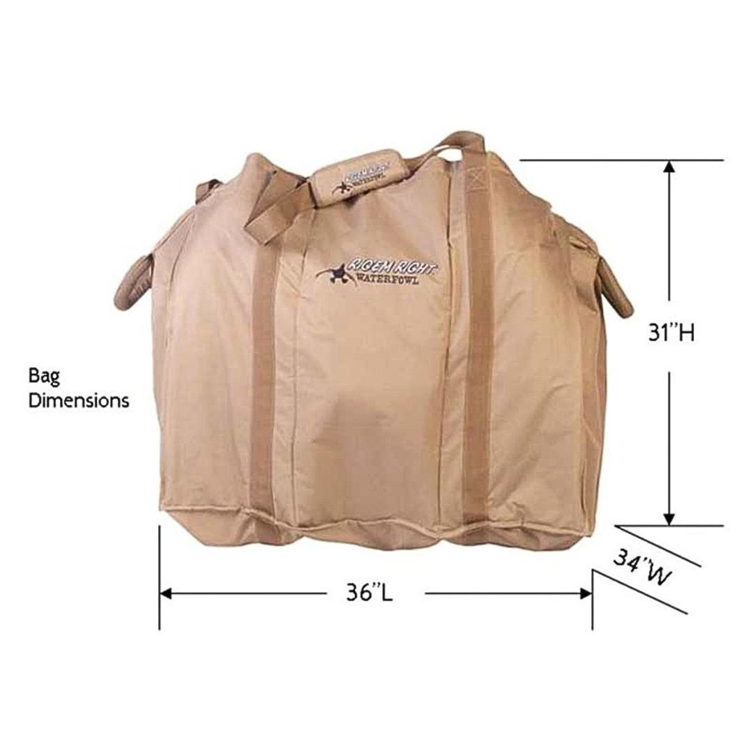 Rig'Em Right XL Waterfowl 6 Slot Decoy Bag