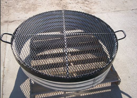 Galvanized Steel Fire Pit Rings & Grates (In-Store Pickup Only)